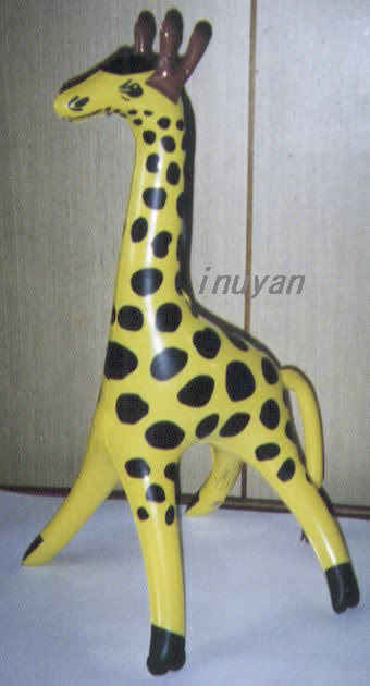 inflatable giraffe