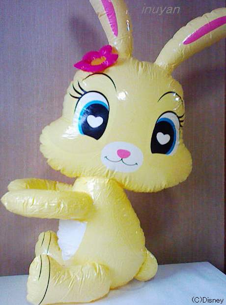 inflatable miss bunny